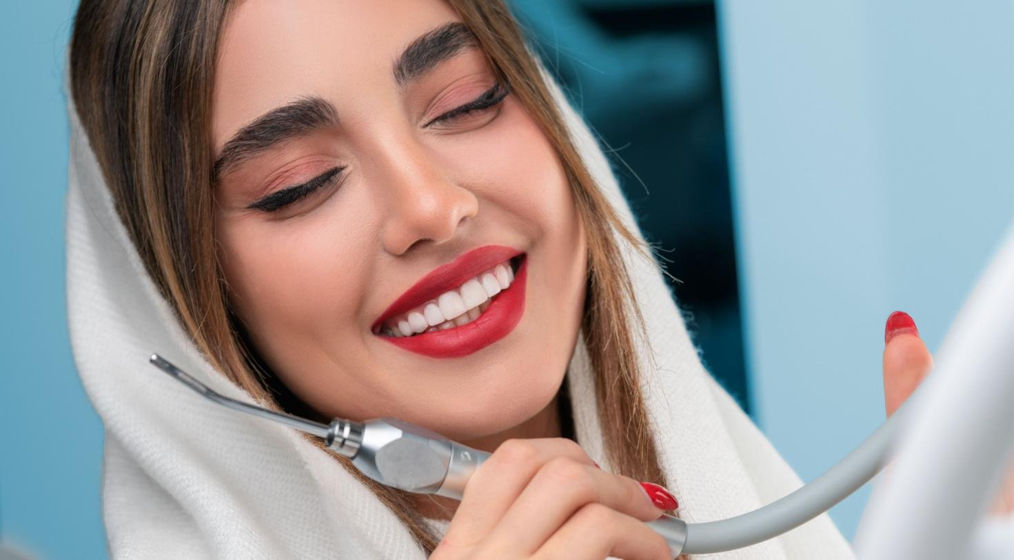 نموذج توضيحي أول لابتسامة تجميلية